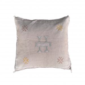 Coussin Berbere Rose Pale - Jade Concept