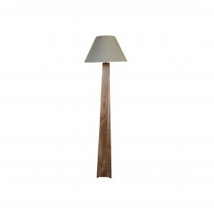 Pied de Lampe en Bois de Noyer Grand - Jade Concept